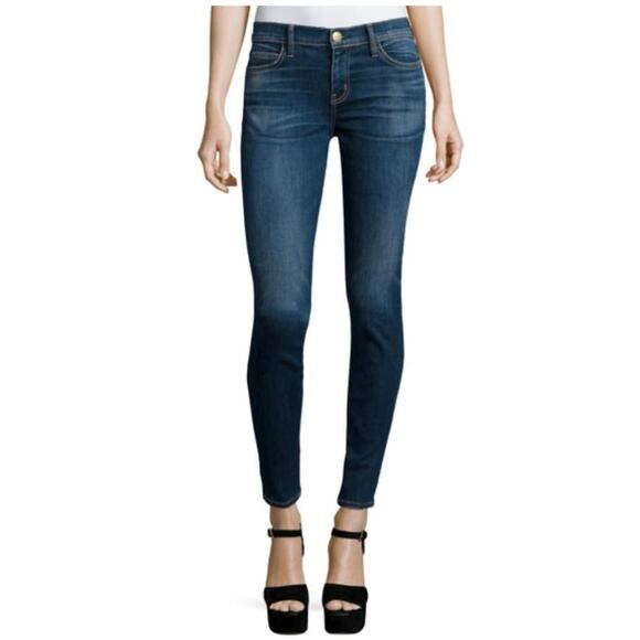 CURRENT/ELLIOTT Dark Wash Jeans Size 26 “The Ankle Skinny” Ridgeway Blue - Picture 1 of 11